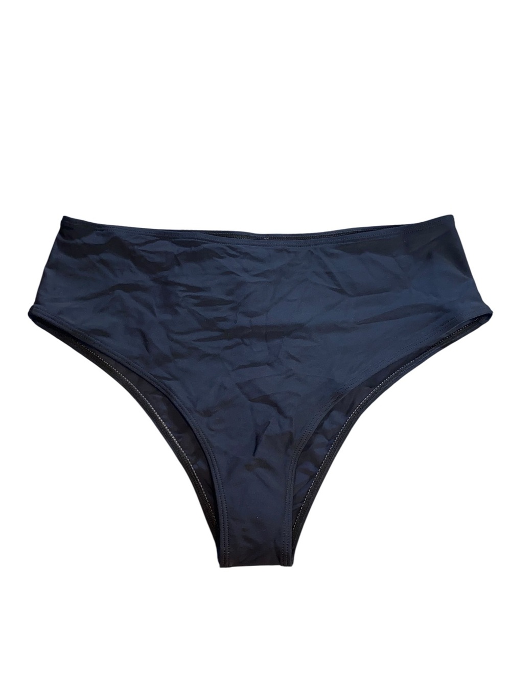 NWT Black Cheeky Beach Swim Bottoms, Size XL